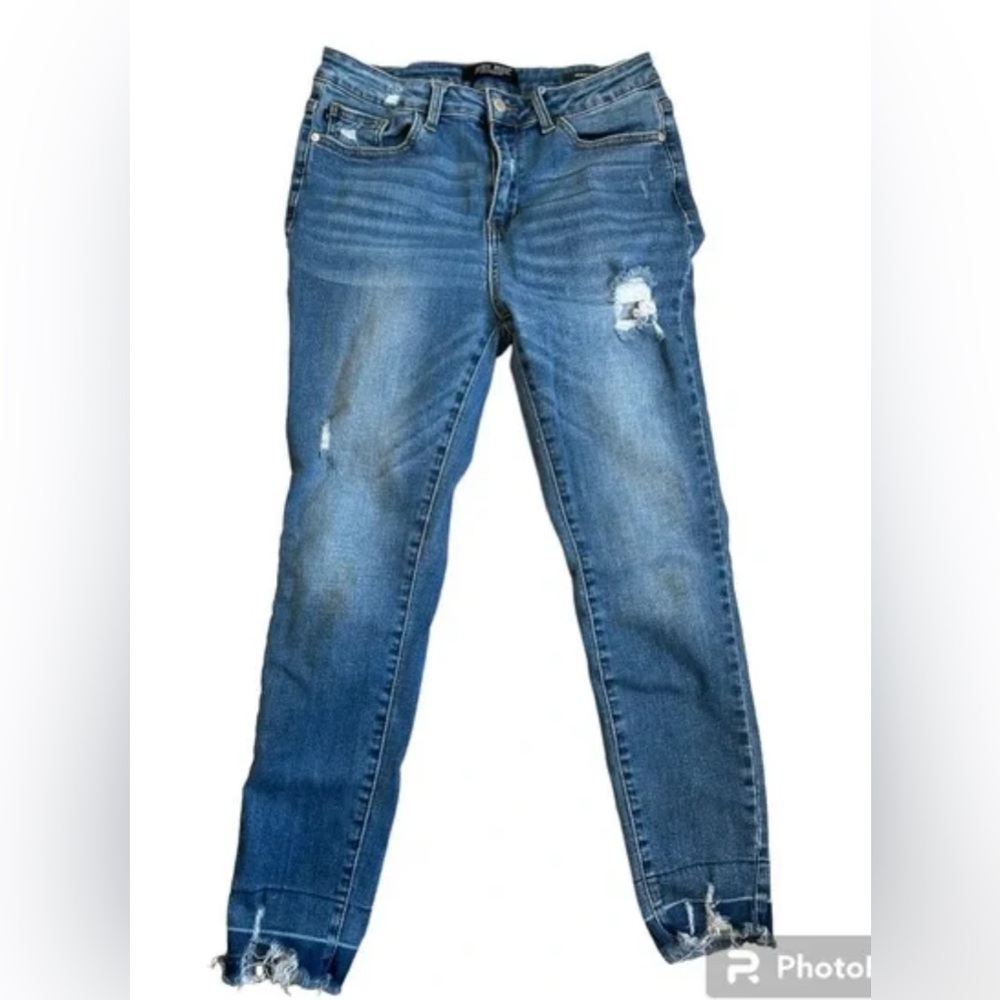 Brand New Judy Blue 22W Distressed Skinny Jeans